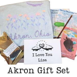akron ohio gift box basket
