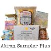akron ohio gift sampler box basket