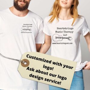 Music Therapy Custom Logo Shirt, Private Practice Logo Shirt for Music Therapist, Custom Music Therapy Conference Shirt, Custom Logo Design
