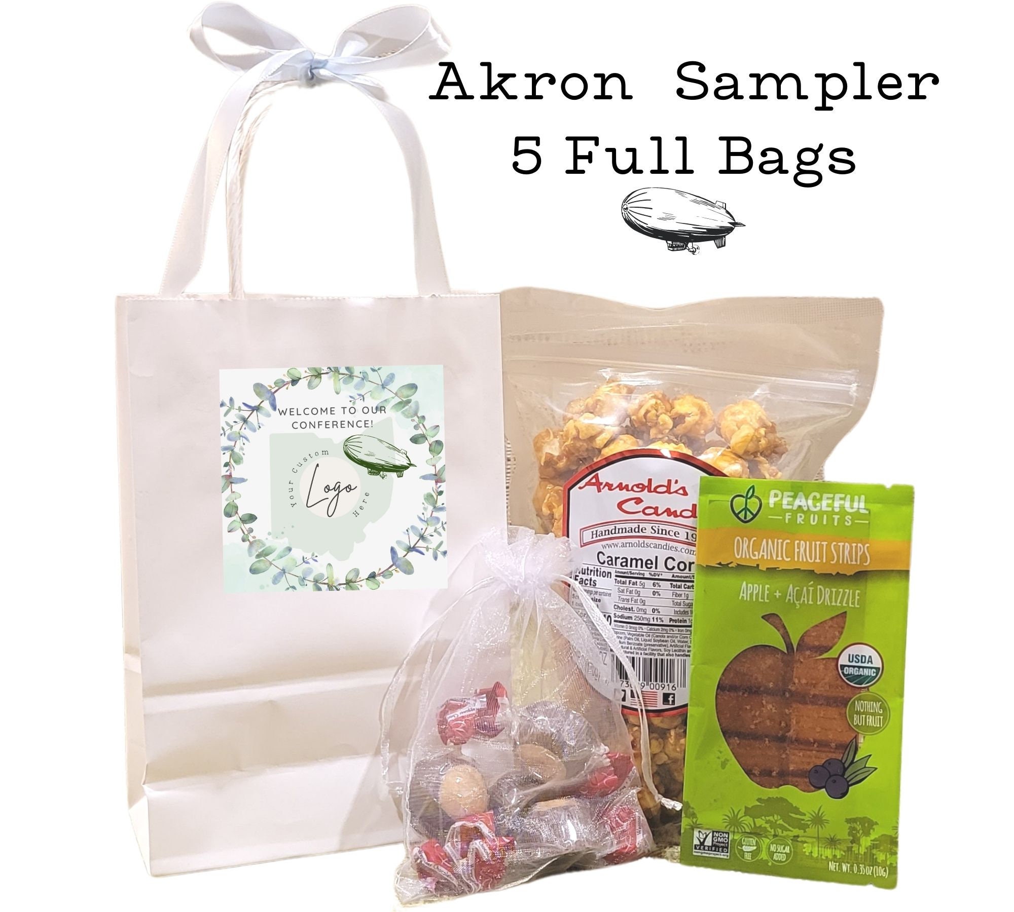 akron wedding welcome bags