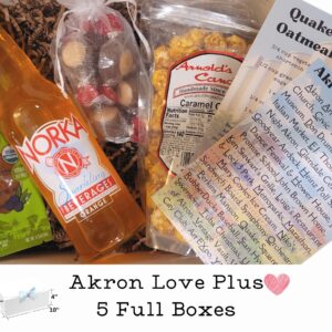 akron wedding welcome gift boxes