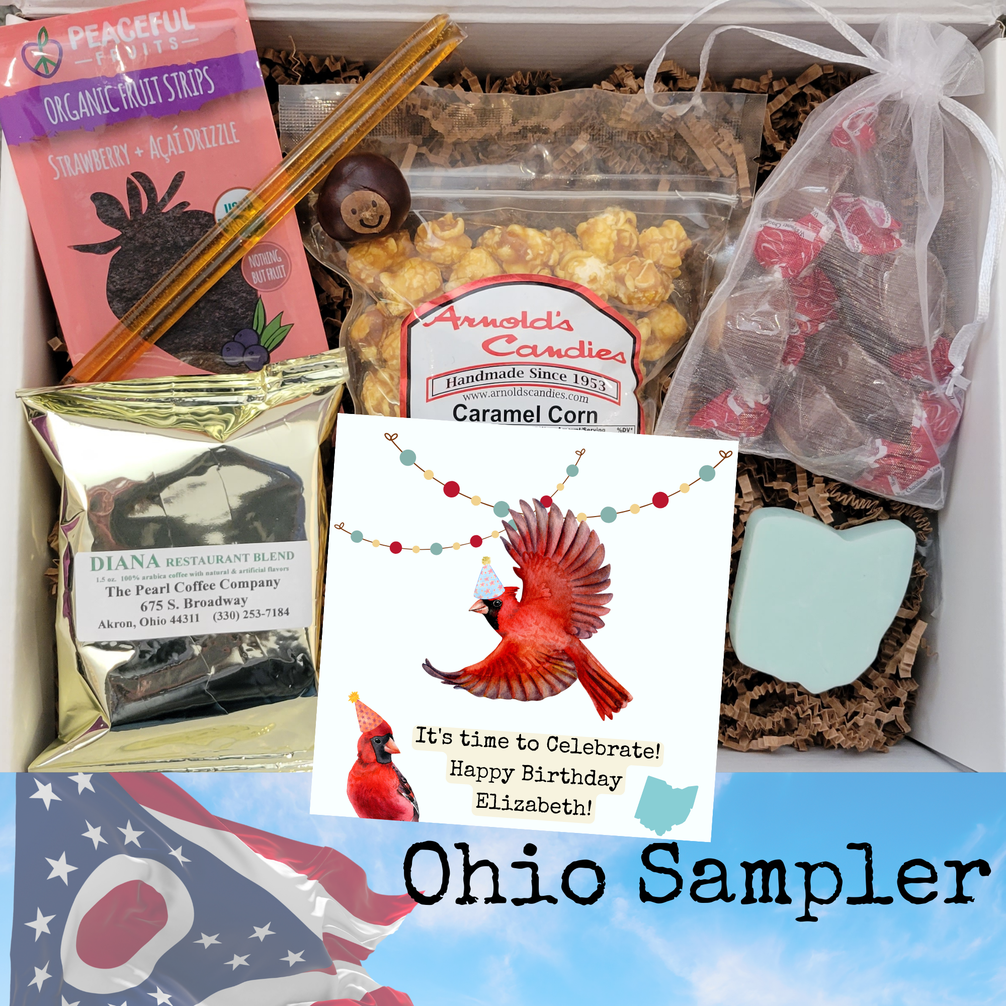 Ohio Gift Basket or Box Free Shipping Ohio Gift Basket or Box Free Shipping