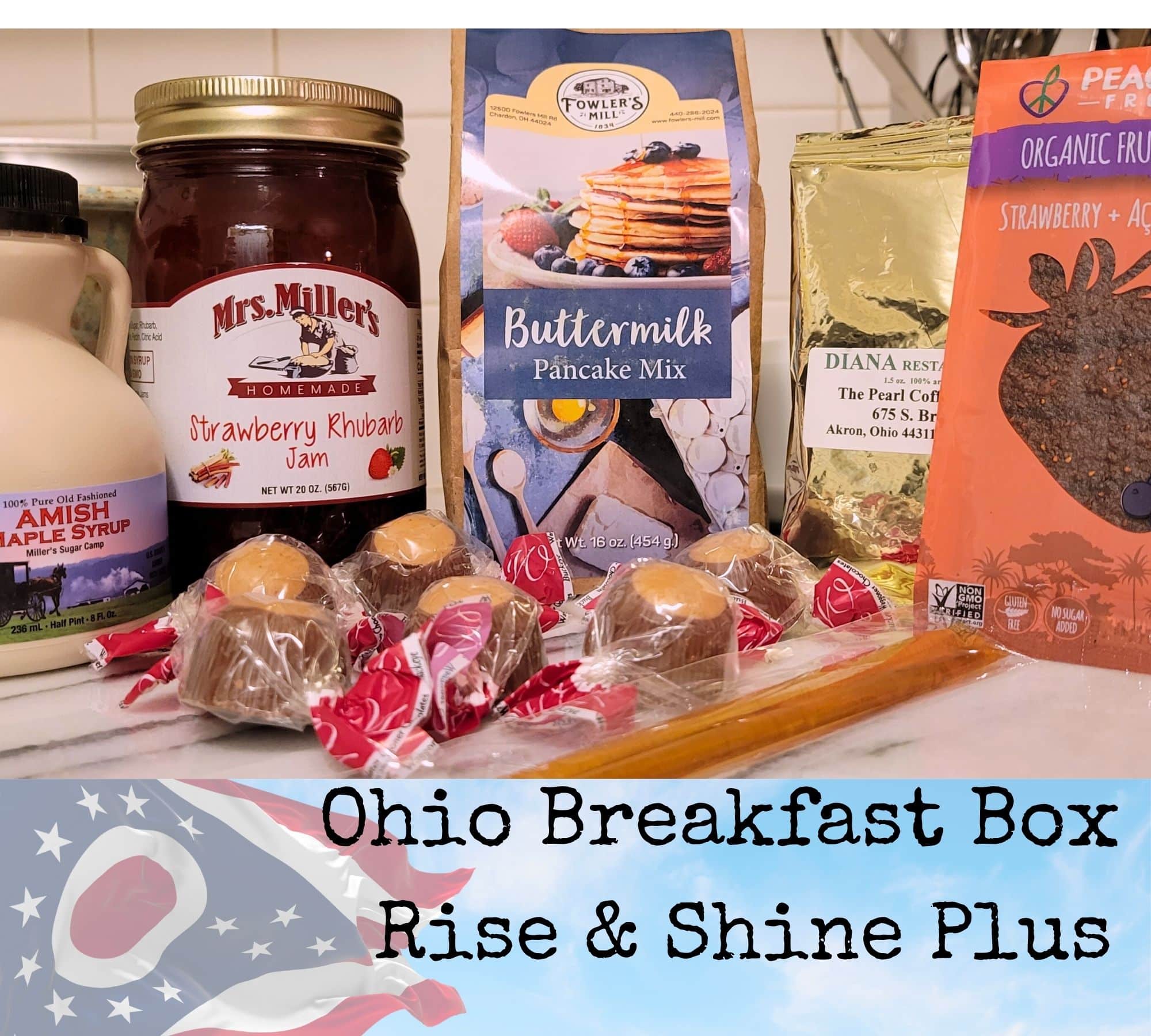 Made in Ohio Breakfast Gift Box and Gift Basket Made in Ohio Breakfast Gift Box and Gift Basket