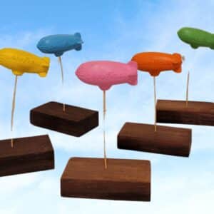 Akron Goodyear Blimp Gift Desk Bobber