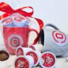 4 OSU Buckeye Mug filled with K-cups